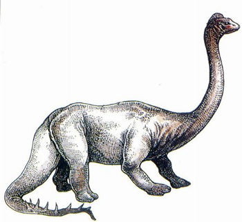 Mokele-Mbêmbe : Une représentation de l'animal.